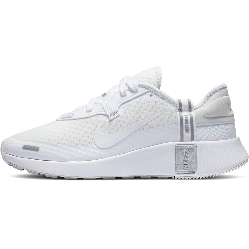 NIKE REPOSTO WHITE RUNNING SHOES